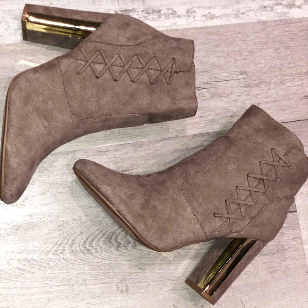 Block Heel Bootie - Picture 2 of 5